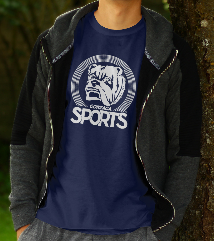 Gonzaga Sports Bulldog Retro T-Shirt