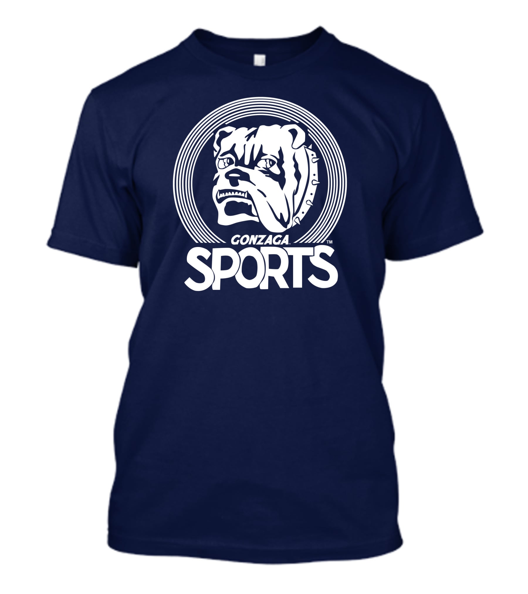 Homefiel Vintage Gonzaga Sports Bulldog T-Shirt