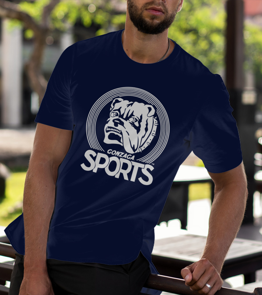 Homefiel Vintage Gonzaga Sports Bulldog T-Shirt