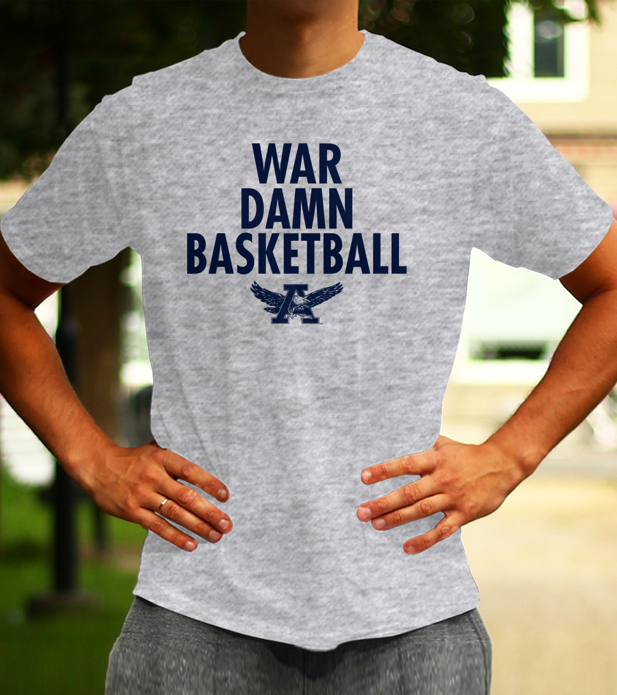 Auburn War Damn Basketball Eagle T-Shirt