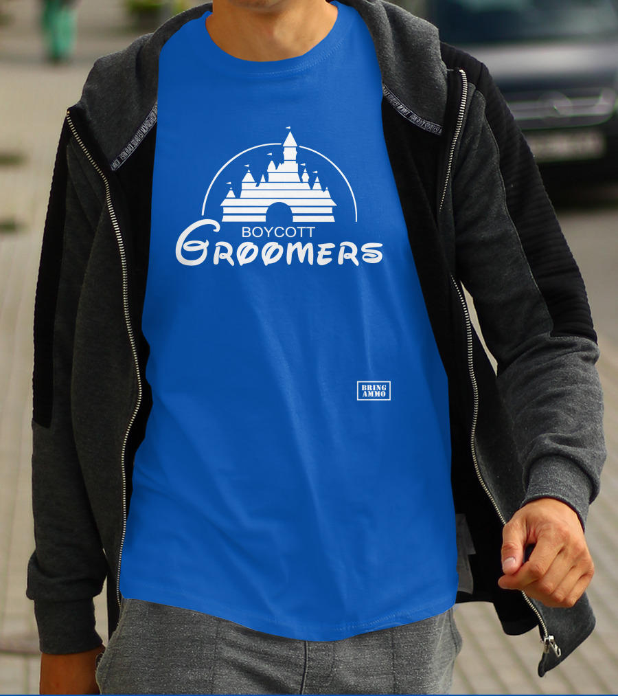 Boycott Groomers Bring Ammo Castle T-Shirt