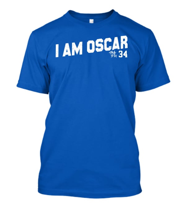 Kentucky Branded I Am Oscar 34 Royal T-Shirt
