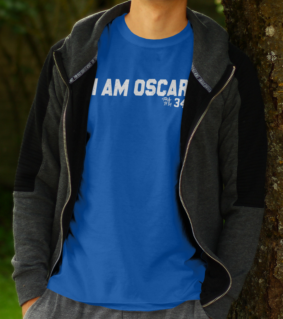 Kentucky Branded I Am Oscar 34 Royal T-Shirt