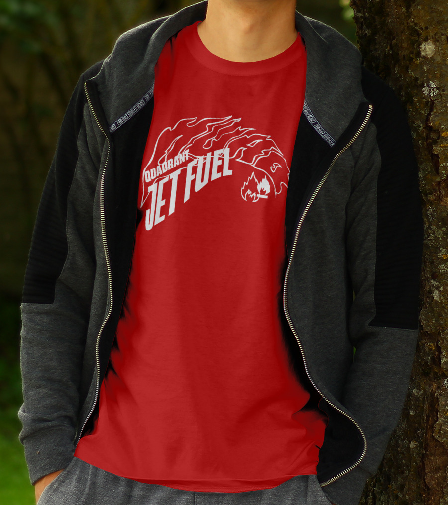Quadrant Jet Fuel Flame T-Shirt