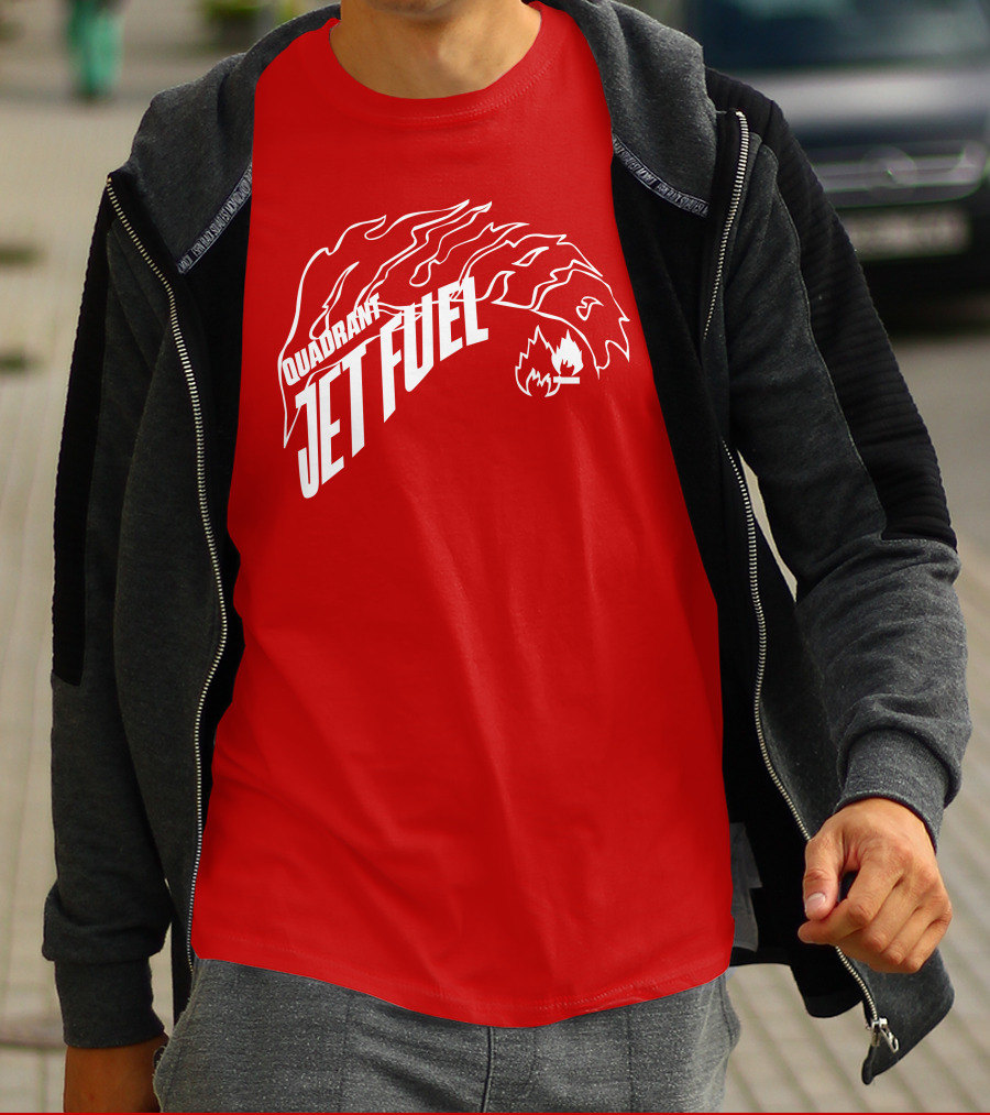 Quadrant Jet Fuel Flame T-Shirt