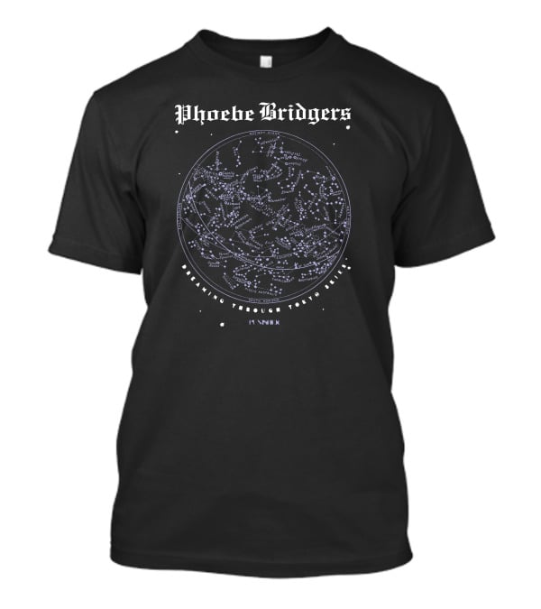 Phoebe Bridgers Cosmic Constellations Dreaming Through Tokyo Skies Fennec T-Shirt