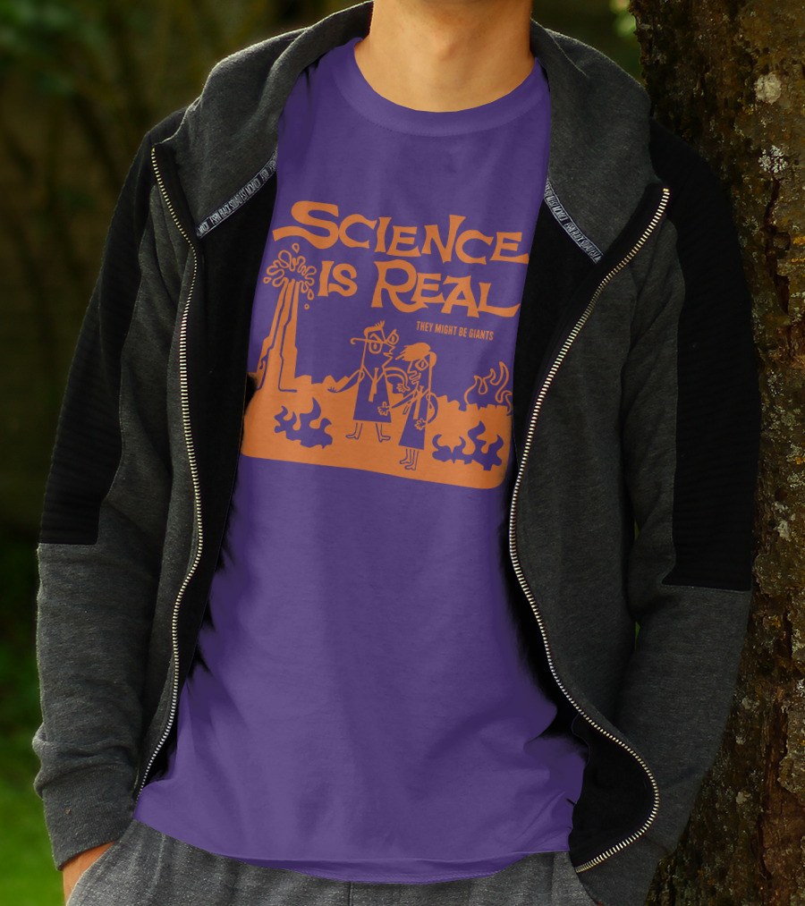 Science Is Real They Might Be Giants T-Shirt