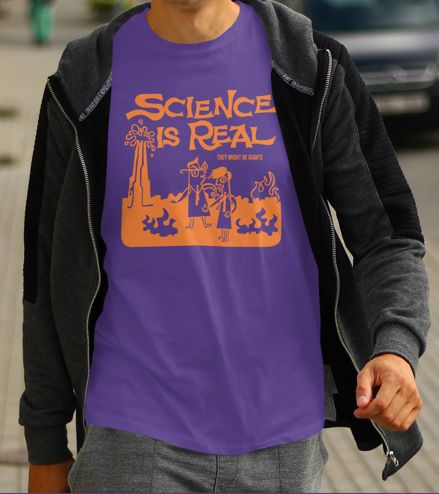 Science Is Real They Might Be Giants T-Shirt