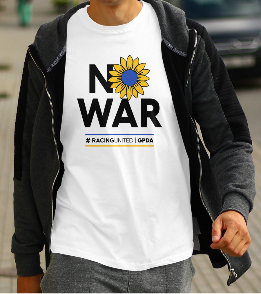 No War Racing United GPDA Lance Stroll Sunflower T-Shirt