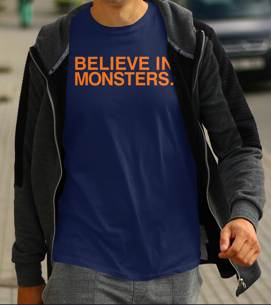 Brenda Webber Obvious Store Believe In Monsters T-Shirt