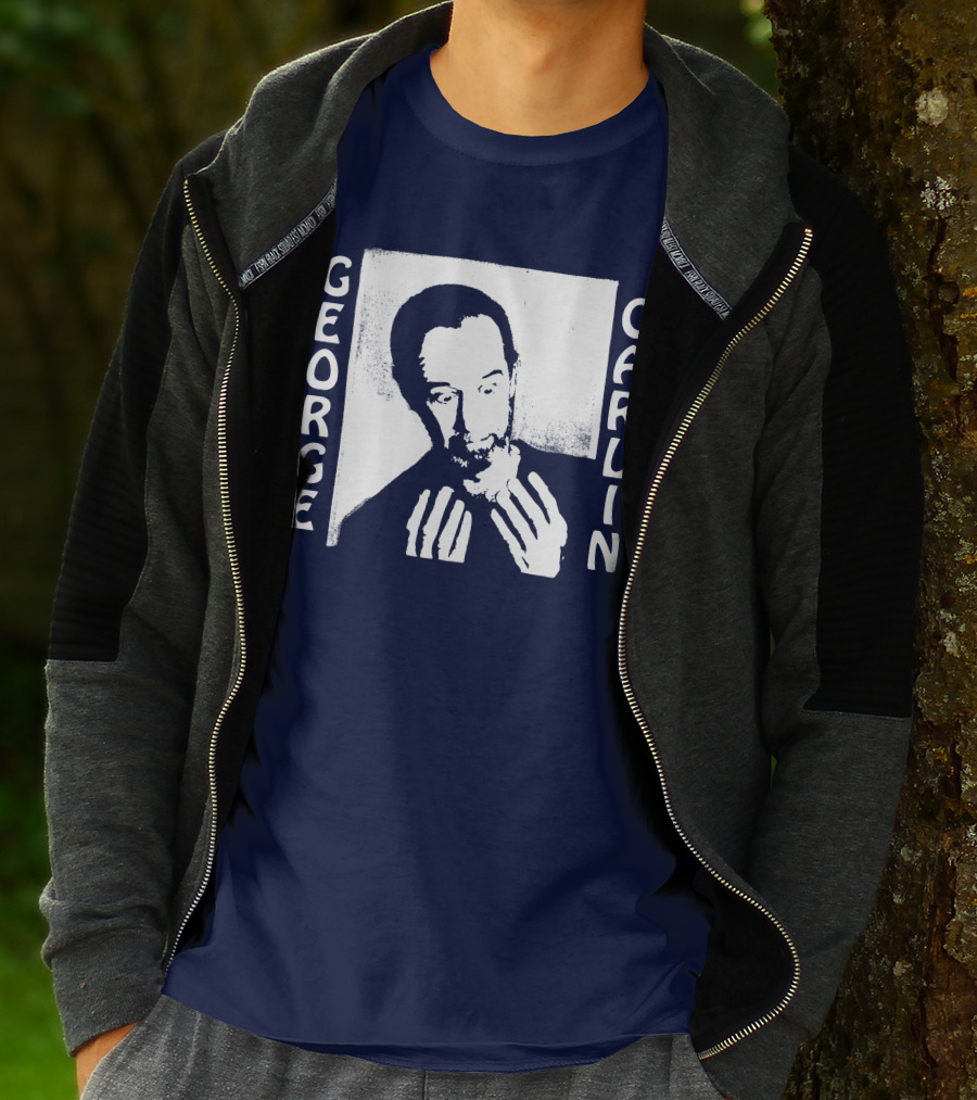 Wyco Vintage Shop Channing Tatum George Carlin It Only Hurts When I Think T-Shirt