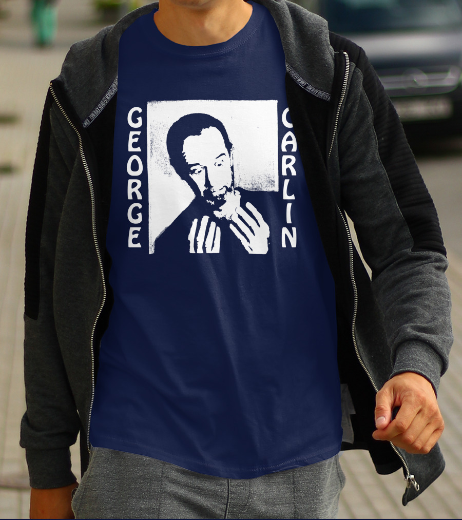 Wyco Vintage Shop Channing Tatum George Carlin It Only Hurts When I Think T-Shirt