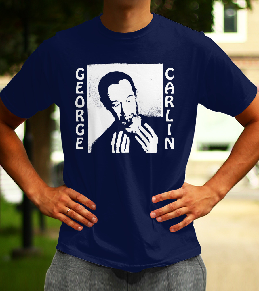Wyco Vintage Shop Channing Tatum George Carlin It Only Hurts When I Think T-Shirt