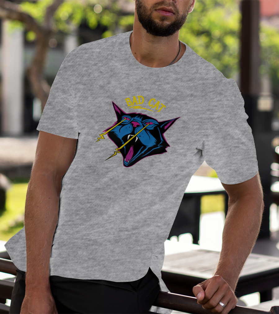 Nea's Karlsson Bad Cat Lightning Eyes T-Shirt