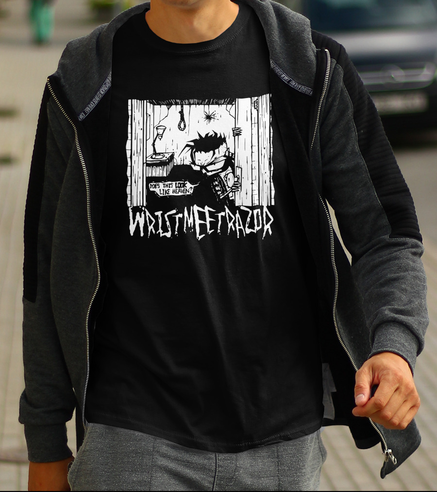 WristMeetRazor Does This Look Like Heaven T-Shirt