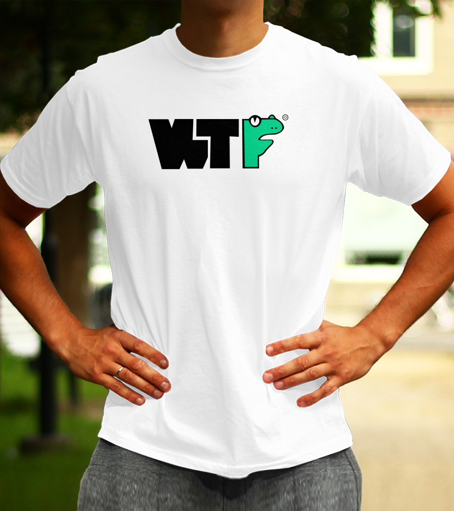 Gleam Store WTF What The Frog T-Shirt