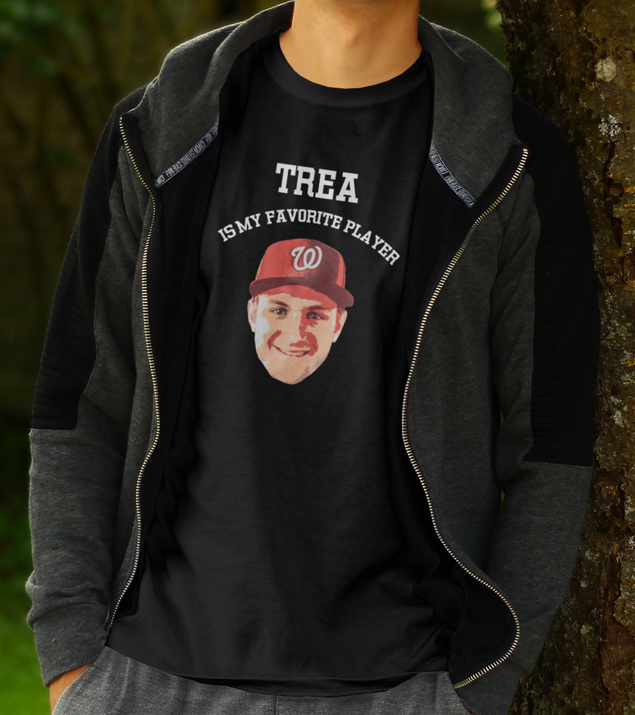 Trea Is My Favorite Player Washington Nationals Fan Adrienne Fox T-Shirt