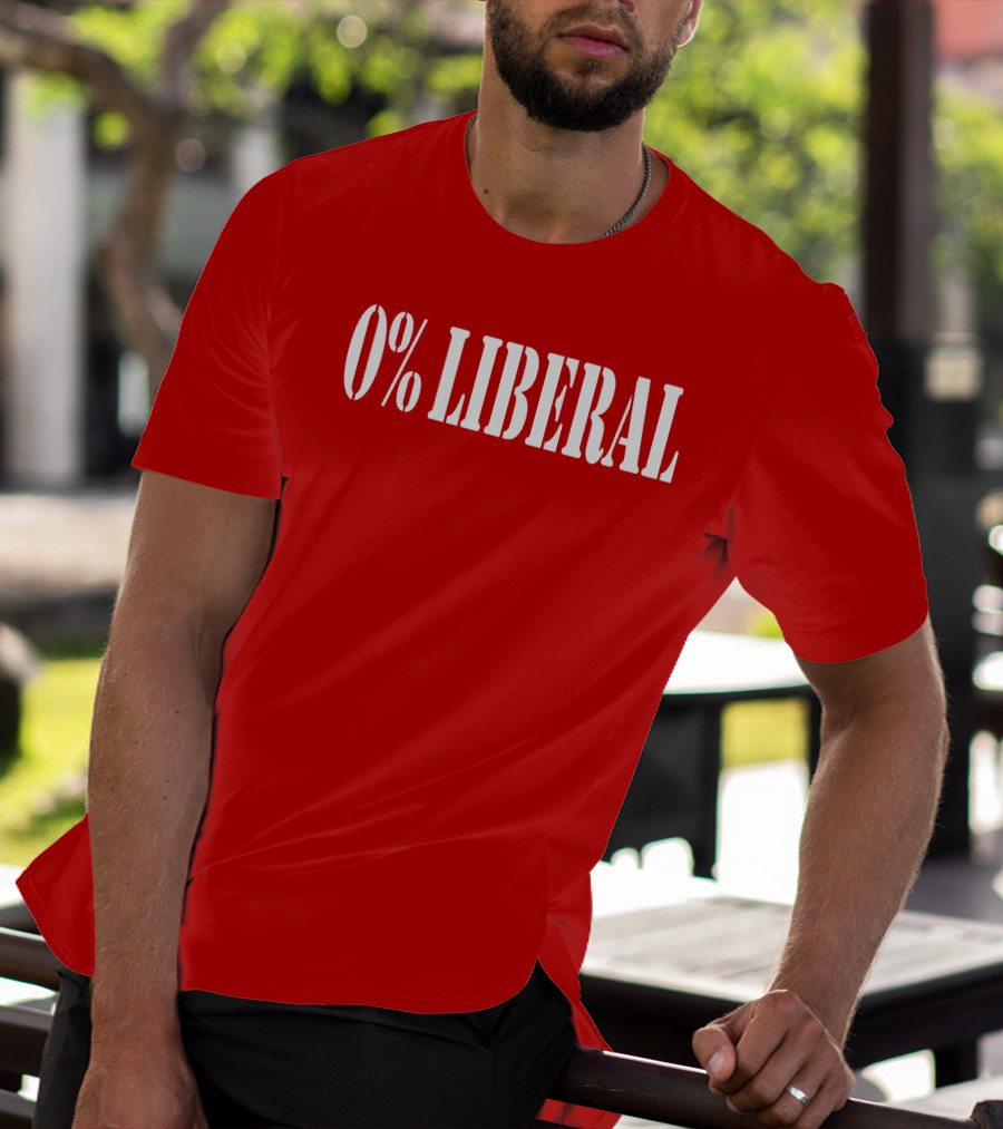Real Bryson Gray 0% Liberal T-Shirt