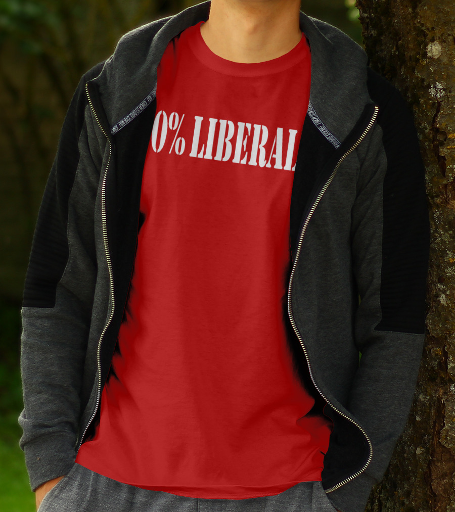 Real Bryson Gray 0% Liberal T-Shirt