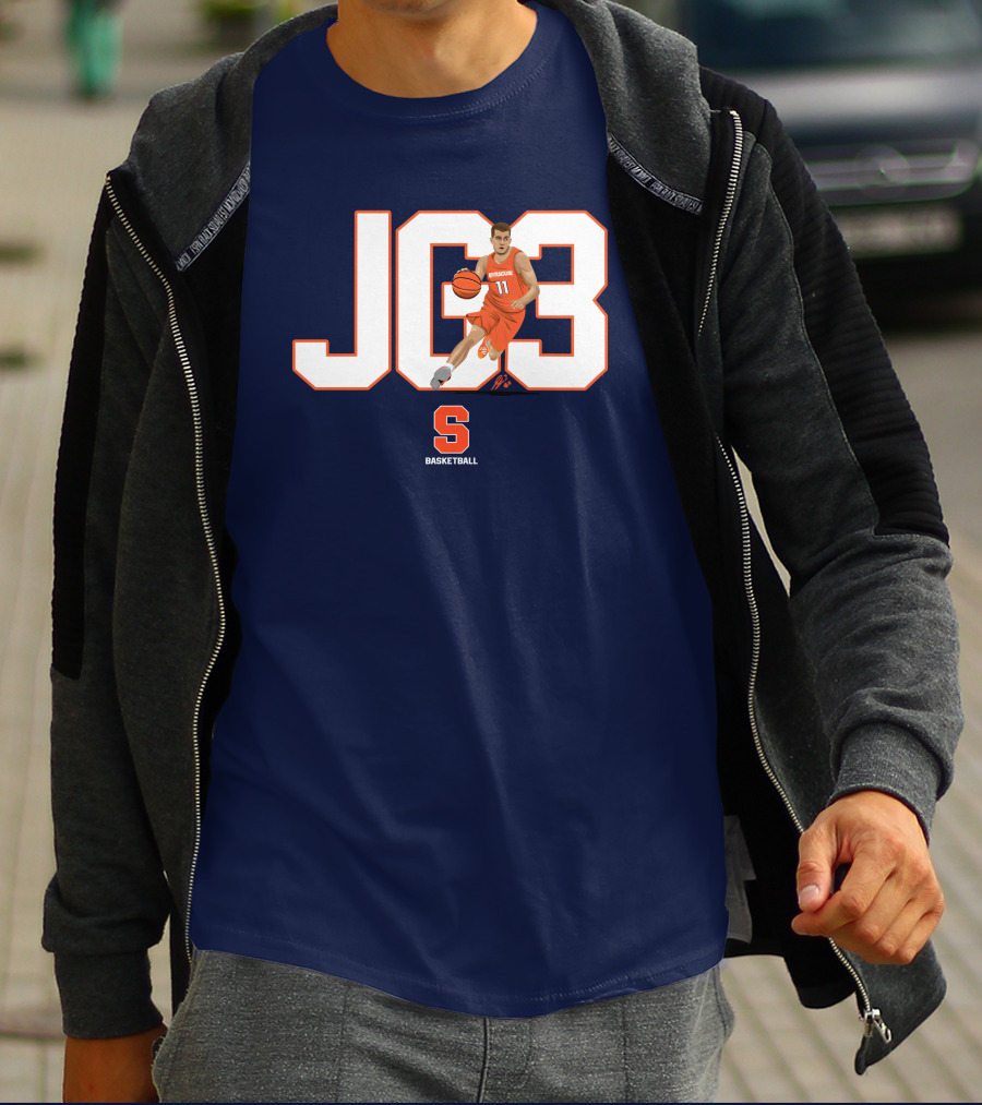 JG3 Joe Girard Syracuse S Basketball The Players Trunk Collaboration T-Shirt