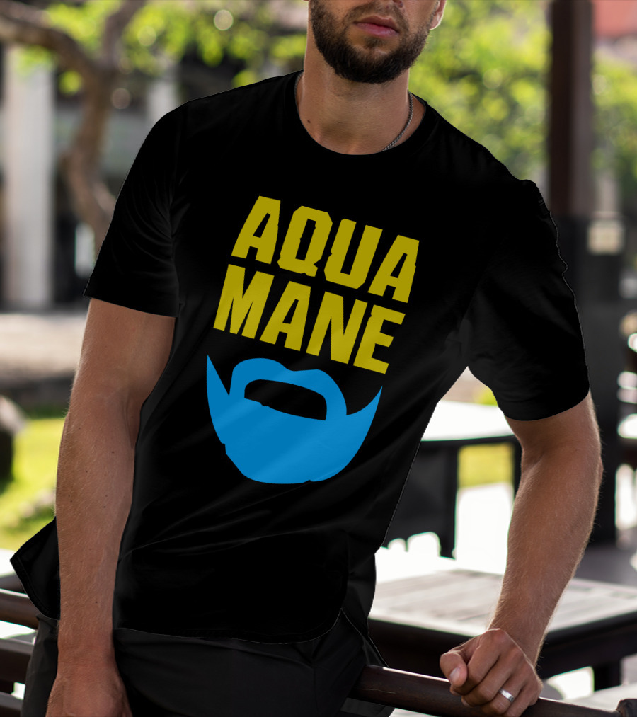 Memphis Grizzlies Aqua Mane Beard T-Shirt