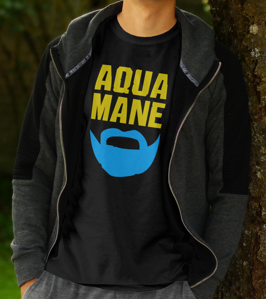 Memphis Grizzlies Aqua Mane Beard T-Shirt