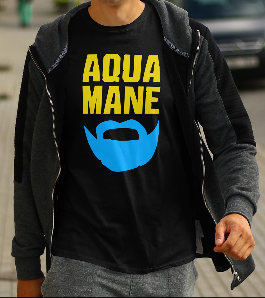 Memphis Grizzlies Aqua Mane Beard T-Shirt