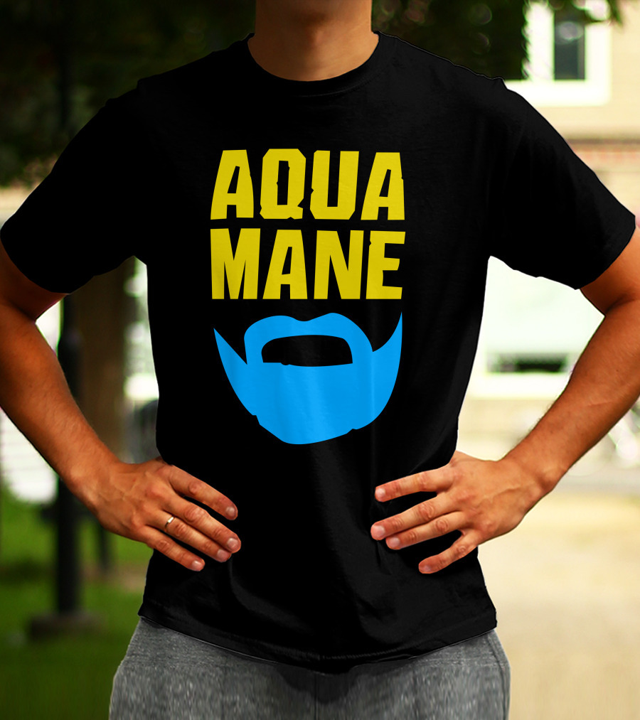 Memphis Grizzlies Aqua Mane Beard T-Shirt