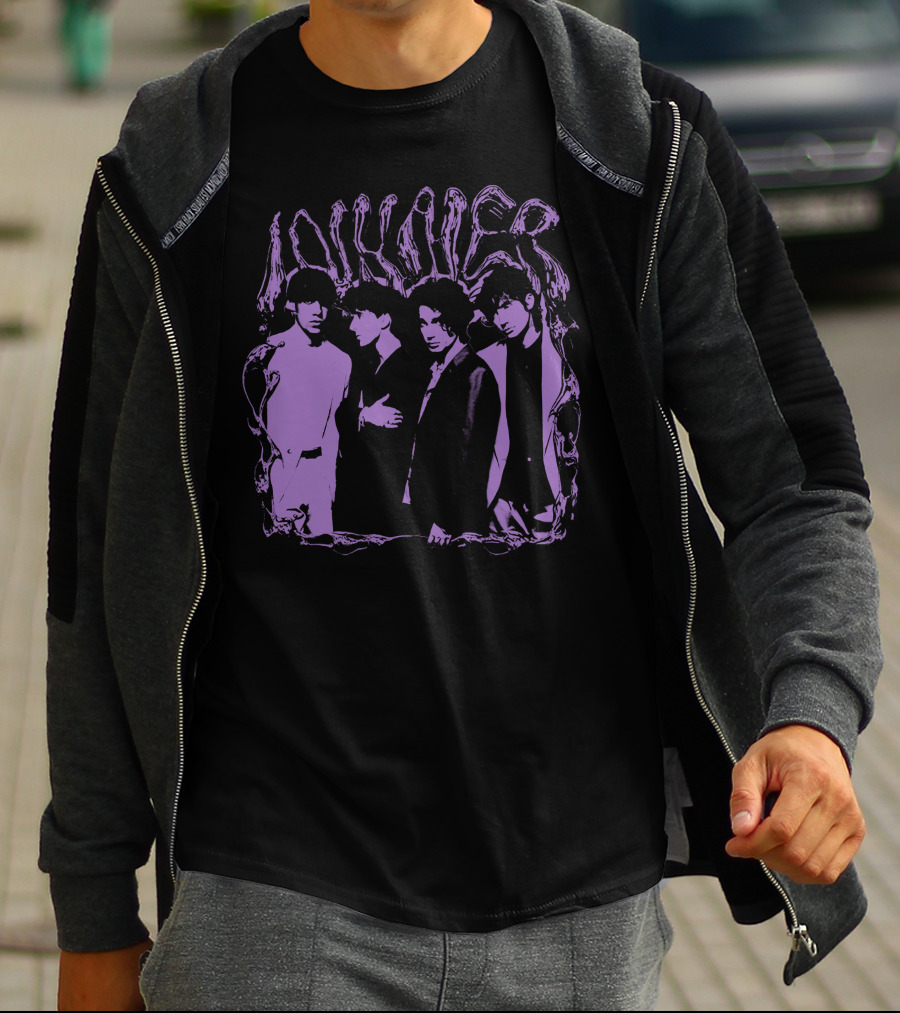 Inhaler Band Purple Photo T-Shirt