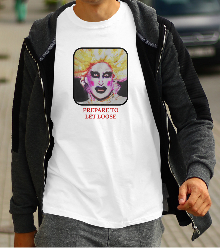 Prepare To Let Loose Dramatic Expression T-Shirt