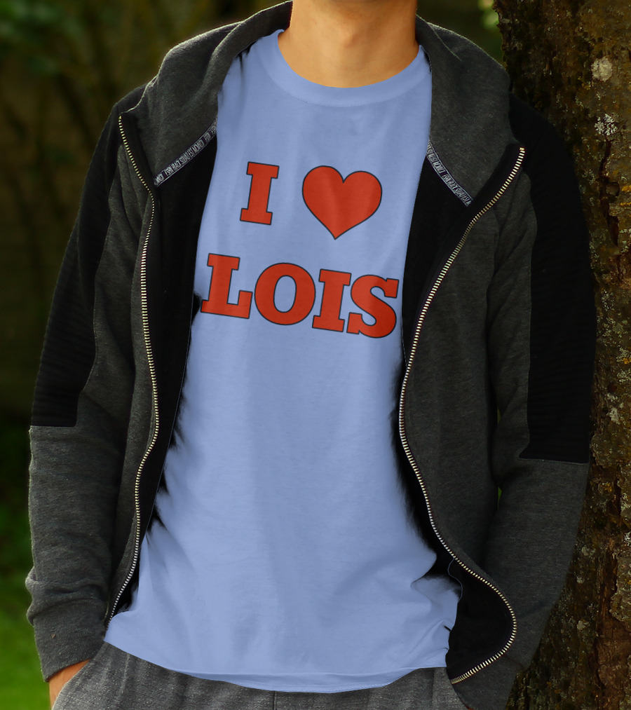 Peter Griffin I Love Lois Heart T-Shirt