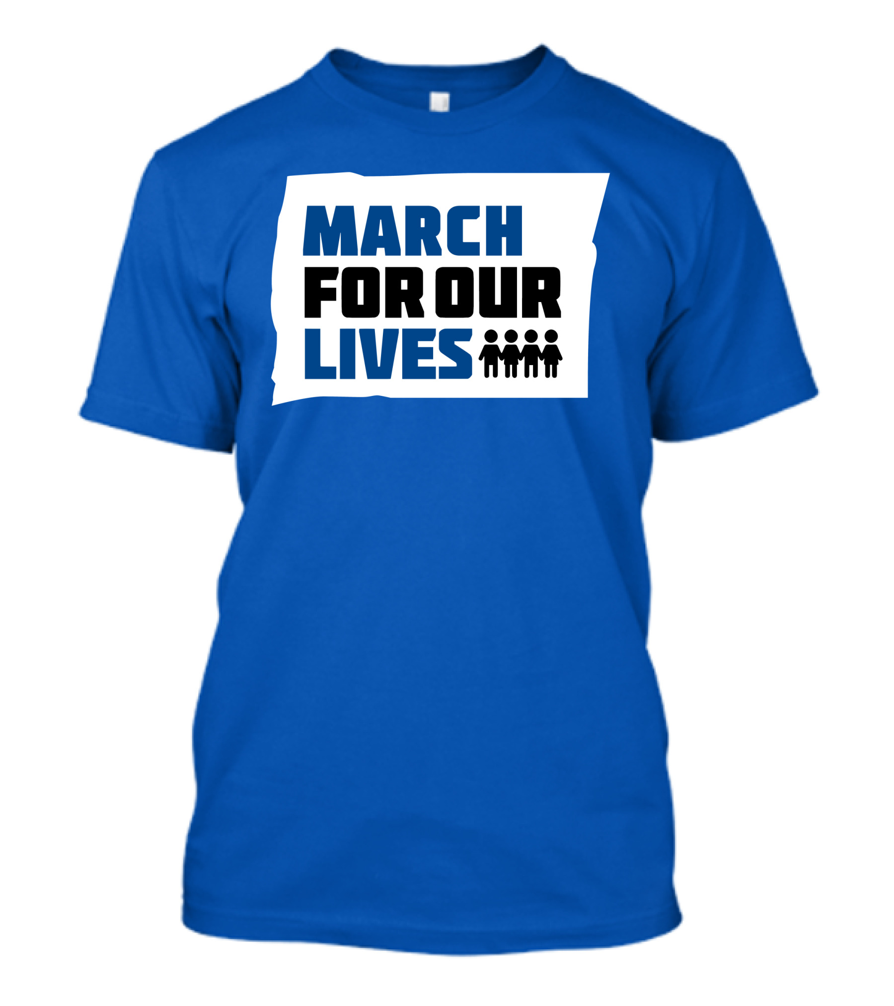 MARCH FOR OUR LIVES Protest Social Movement Iconic Text And Figures T-Shirt