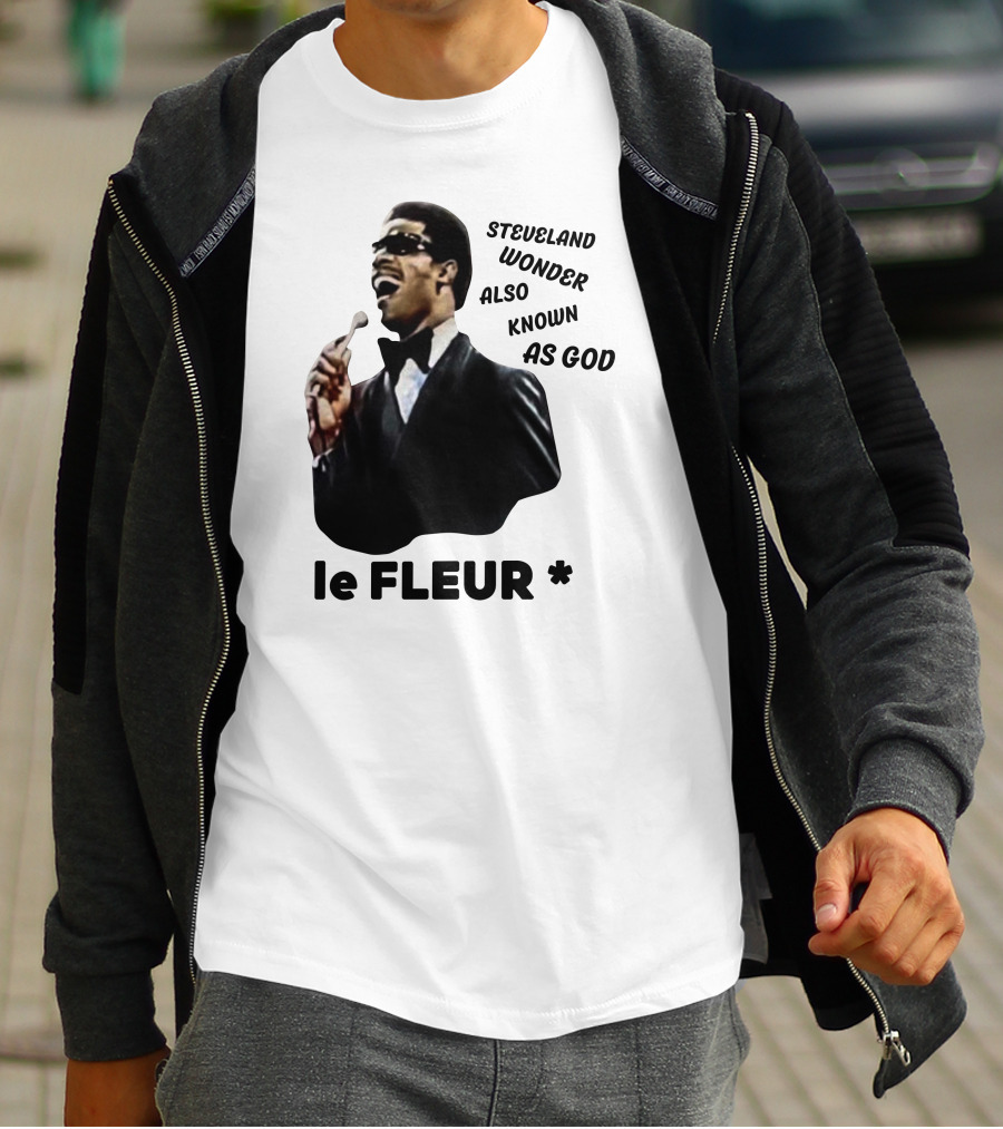 Steveland Wonder Also Known As God Le Fleur T-Shirt