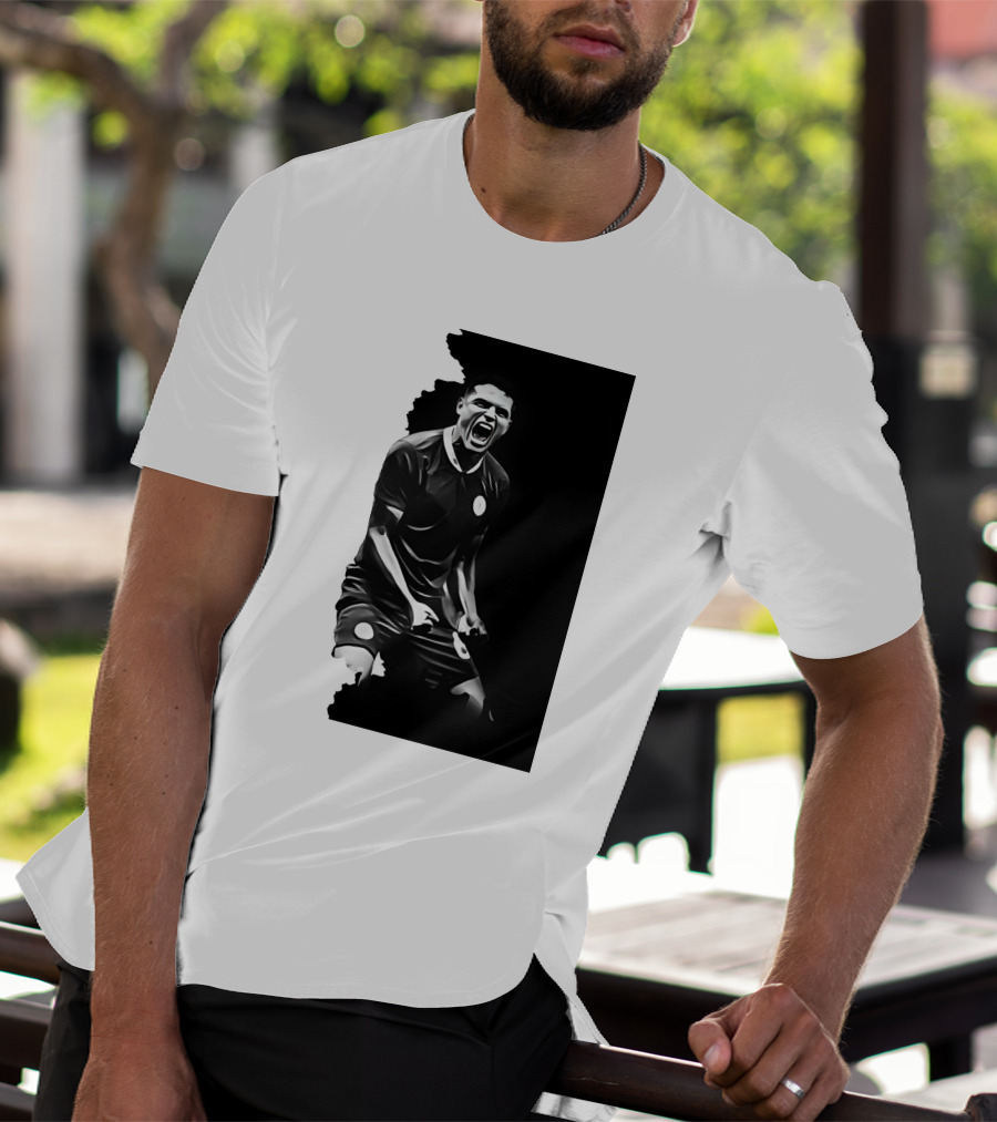 O Monstro Soccer Celebration Iconic Athlete Performance T-Shirt