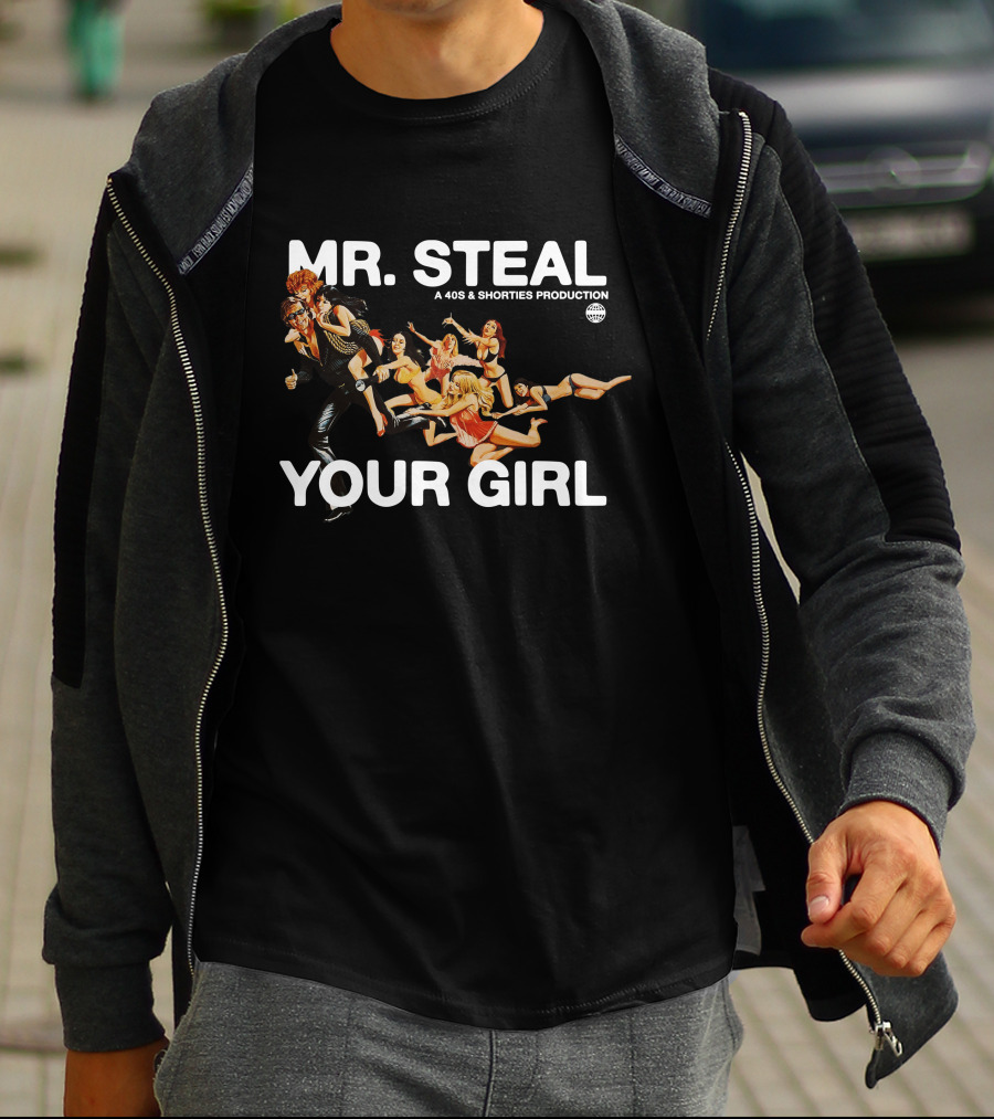 Mr Steal Your Girl A 40s And Shorties Production Angus Cloud T-Shirt
