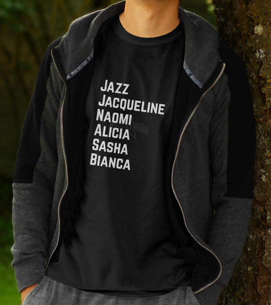 WrestleMania Week Jazz Jacqueline Naomi Alicia Sasha Bianca T-Shirt