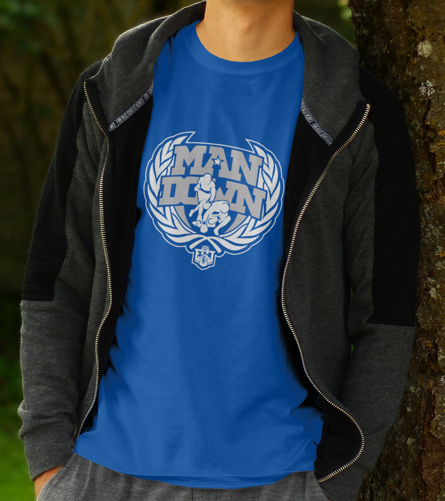 Man Down Team Spence Boxing Laurel Crest T-Shirt