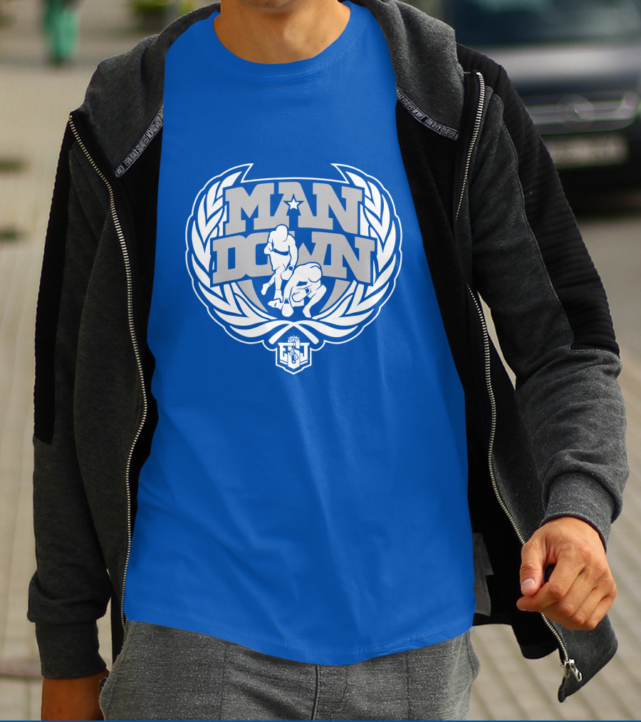 Man Down Team Spence Boxing Laurel Crest T-Shirt