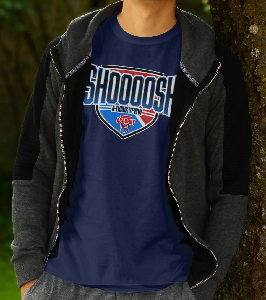 Alpha Academy Shoooosh A Thank Yeww Shield T-Shirt