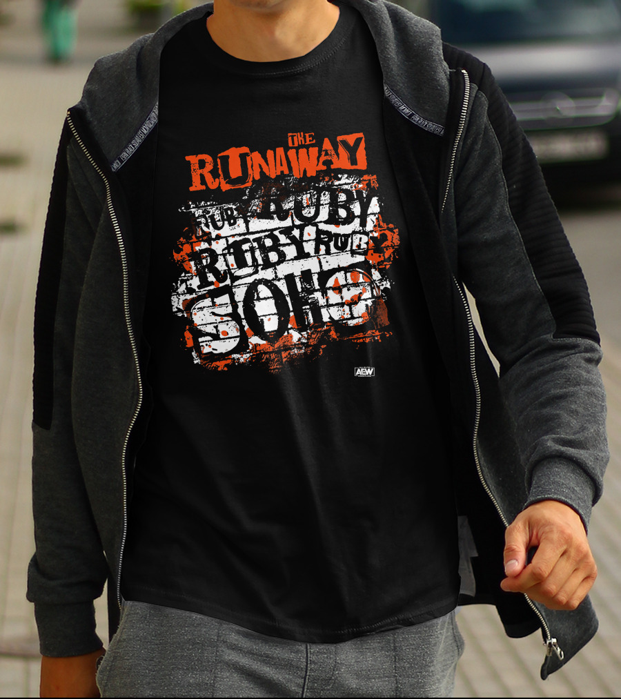 The Runaway Ruby Soho AEW Merch T-Shirt