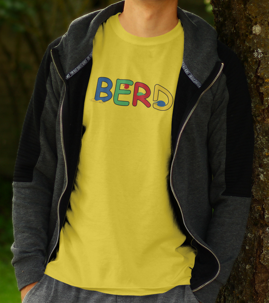 BERD Colorful Text With Mice Accents T-Shirt