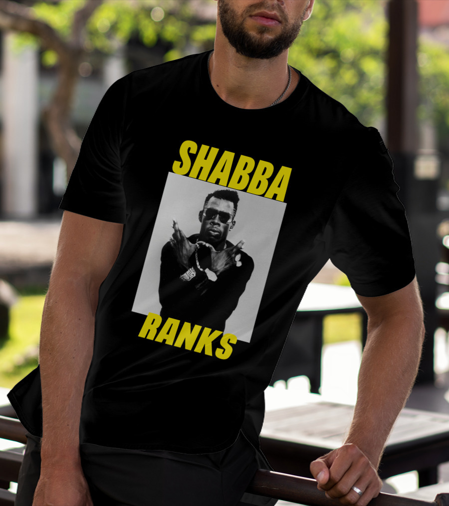 SHABBA RANKS Iconic Crossed Arms Pose T-Shirt