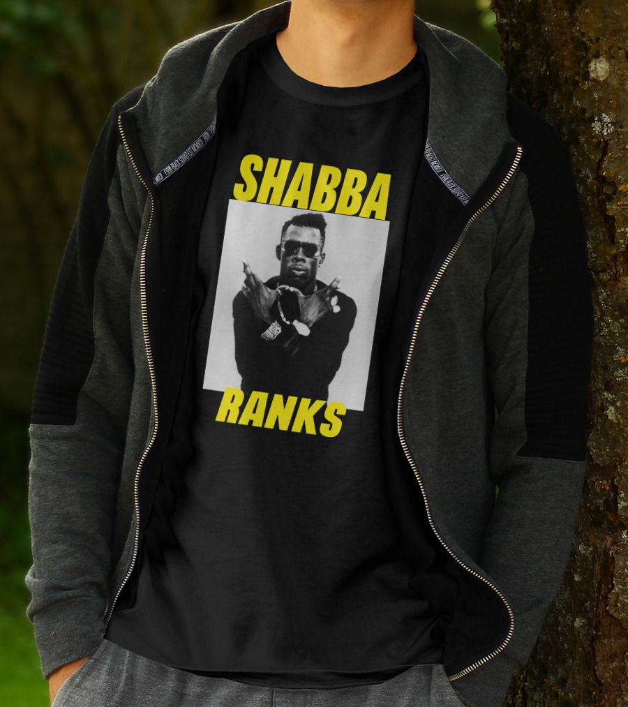 SHABBA RANKS Iconic Crossed Arms Pose T-Shirt