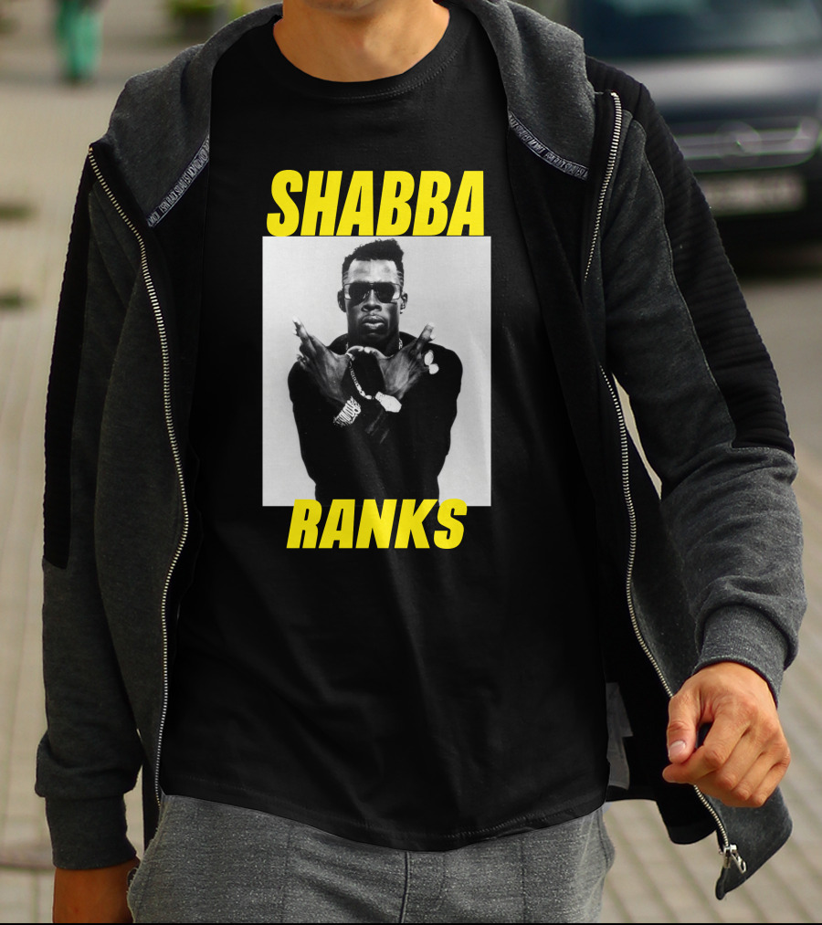 SHABBA RANKS Iconic Crossed Arms Pose T-Shirt