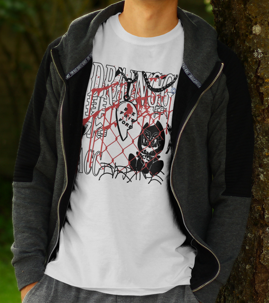 DRAIN GANG ACC FREE FALL FOR T-Shirt