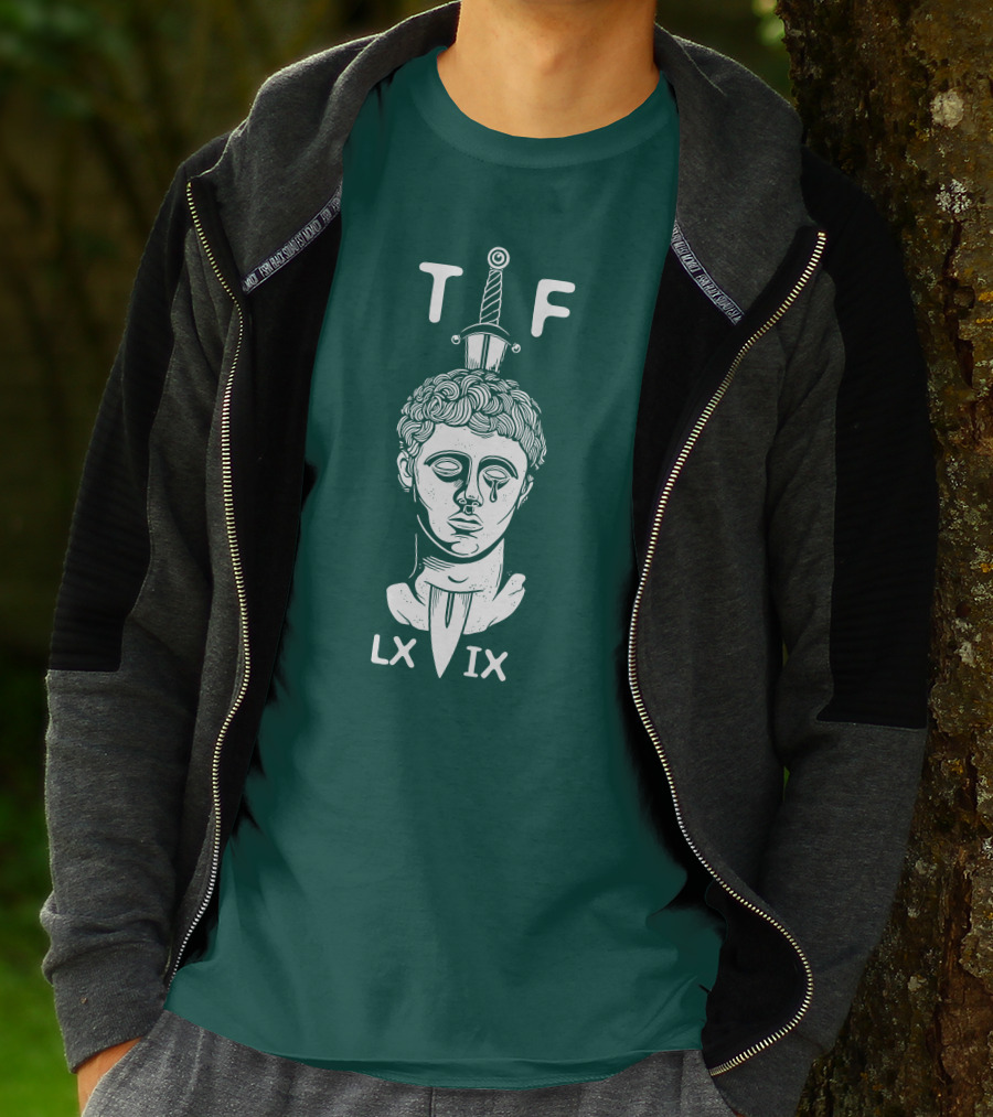 Task Force 69 Roman Statue Sword LX IX T-Shirt