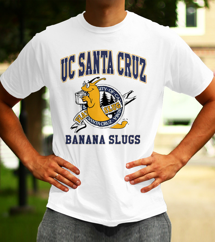 UC Santa Cruz Banana Slugs Fiat Slug University Of California Santa Cruz T-Shirt