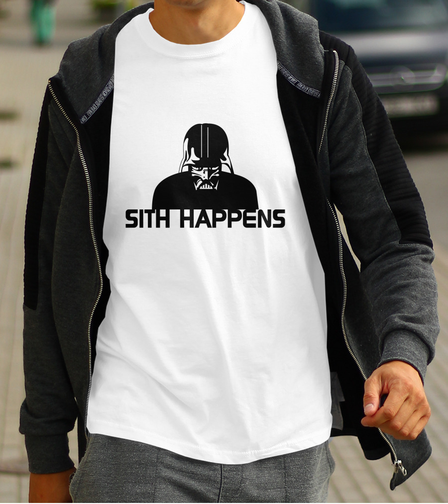 SITH HAPPENS Darth Vader T-Shirt