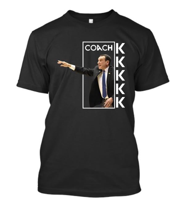 COACH K Duke Basketball Legend T-Shirt