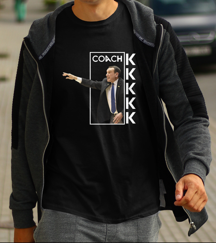 COACH K Duke Basketball Legend T-Shirt